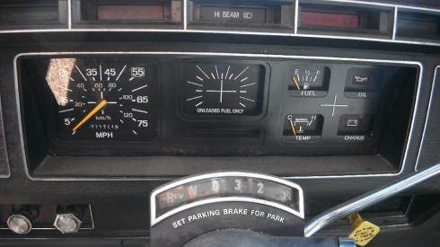 Ford f600 instrument cluster #7