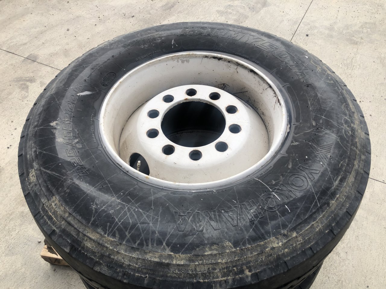Budd 22.5 STEEL Tire and Rim for Sale