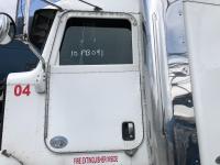 2006-2015 Peterbilt 386 White Left/Driver Door - Used