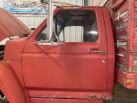 1980-1986 Ford F700 Red Left/Driver Door - Used