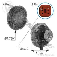 Mack MP7 Engine Fan Clutch - New Replacement | P/N 81062181