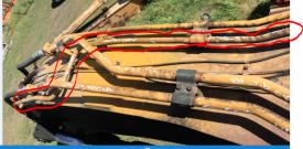 CAT 345BL Left/Driver Hydraulic Line - Used | P/N 1434213
