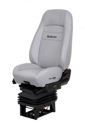 Bostrom Grey Imitation Leather Air Ride Seat - New | P/N 8320000902