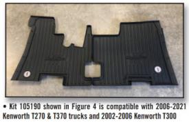 Kenworth T300 Floor Mat - New | P/N 10002470
