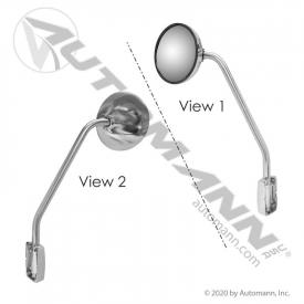 2012-2025 Kenworth T680 Left/Driver Hood Mirror - New | P/N 56359055C