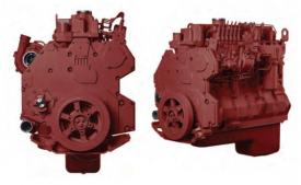 International DT466C Engine Assembly, 210HP - Rebuilt | P/N 54F3D210I
