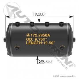 9.5(in) Diameter Air Tank - New | Length: 19.5(in) | P/N 1722950A