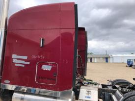 Peterbilt 379 Red Left/Driver Upper And Lower Side Fairing/Cab Extender - Used