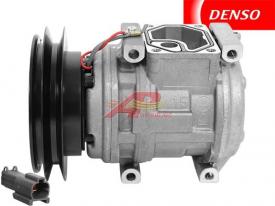 Air Conditioner Compressor Original Denso 10PA15C Compressor - 152mm, 1 Groove Clutch, 24V | 503122