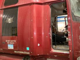 Western Star Trucks 5700 Red Right/Passenger Cab to Sleeper Side Fairing/Cab Extender - Used