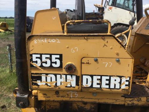 1983 John Deere 555A Right Hydraulic Reservoir: P/N AT63442