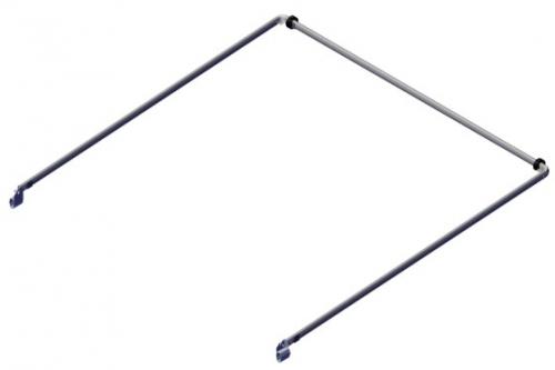 Tarp Components: Bow Set, Tension Bow 98" Wide Top Tube W/ 98" Side Arms
