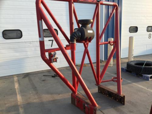 2008 Kenworth T800 Headache Rack (Cab Rack): Heavy Duty Headache Rack Overall Height 82.5" X 86.5" Wide, 3.5" Pipe, 10" Tall "L" Frame Mount, 5" Flange Lip On Frame, 1/2" Thick Steel On Base