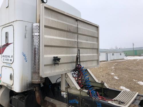 2002 Kenworth T800 Headache Rack (Cab Rack): Upper Panel 50.5 Tall X 85" Wide, Overall Height Above Frame Is 68", Support Rail Is Bent And Will Need Repair Prior To Installation, 30" Legs Center To Center