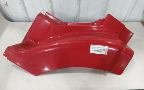 2003 Volvo VNL Right Red Extension Fiberglass Fender Extension (Hood): Some Scratches And Gouges