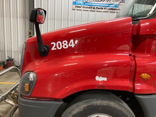 Hood, 2016 Freightliner CASCADIA : Red