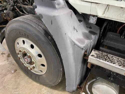 2013 Mack CXU Left Grey Extension Poly Fender Extension (Hood): Does Not Inlude  Bracket