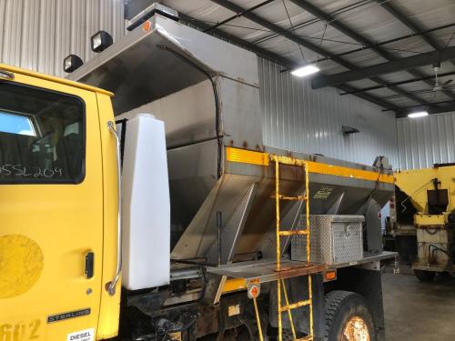 Ice Control: 11'x96" Stainless Salt Spreader Bed With Controls
