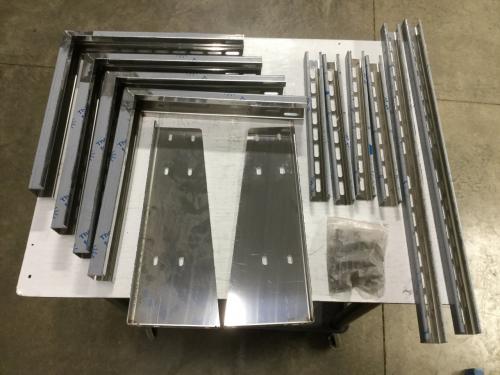 2023 Misc Equ OTHER Bawer Stainless Steel Adjustable Tool Box Brackets, Cradle Style. Has Some Scuffing On Parts.