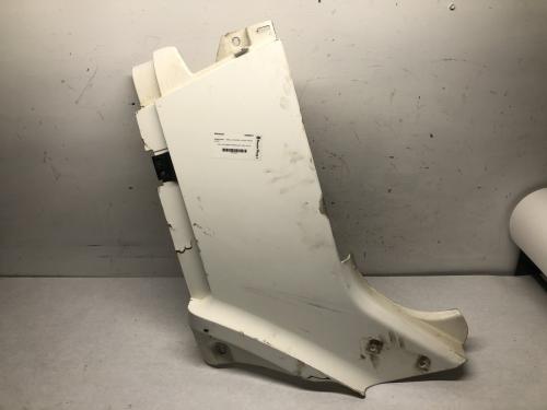 2003 Freightliner COLUMBIA 120 White Left Cab Cowl: Small Cracks, Wear From Hood