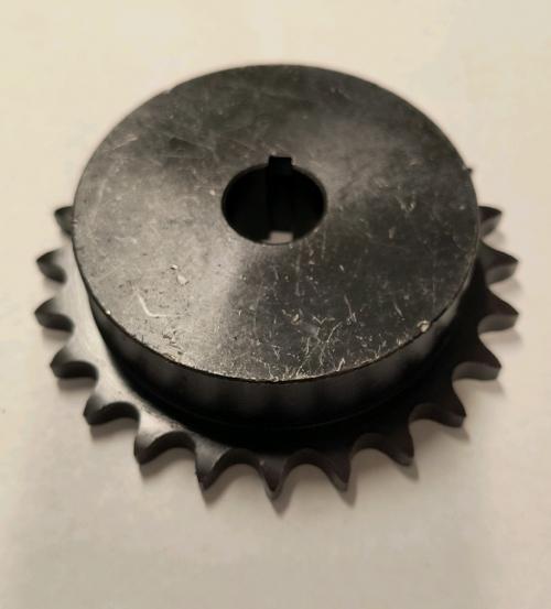 Ice Control Components: Replacement 3/4 Inch 24-Tooth Spinner Sprocket With Set Screws For #40 Chain