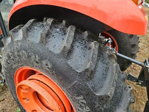 2018 Kubota M6060HDC Left Tire And Rim: P/N 32550-45100