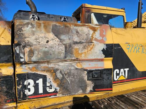 1997 Cat 315BL Right Door Assembly: P/N 135-1343
