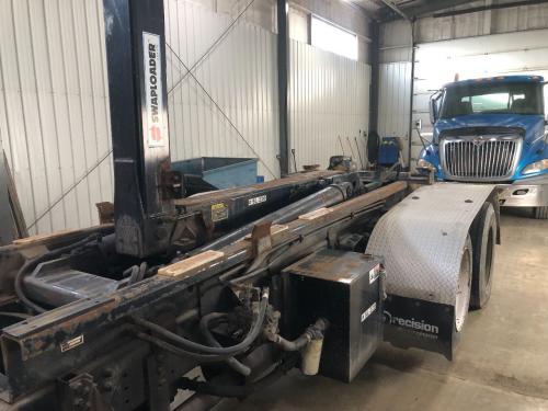 Hooklift, Swaploader SL-220: Swap Loader Roll Off Dumpster Lift 22k Lb Capacity Comes With Hydraulic Tank (Missing Cap) Control Valve And Pump, Damage On Base Frame Of Hooklift, Pics Attached