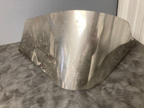 1997 Kenworth W900B Stainless Intake Shield, Small Crack